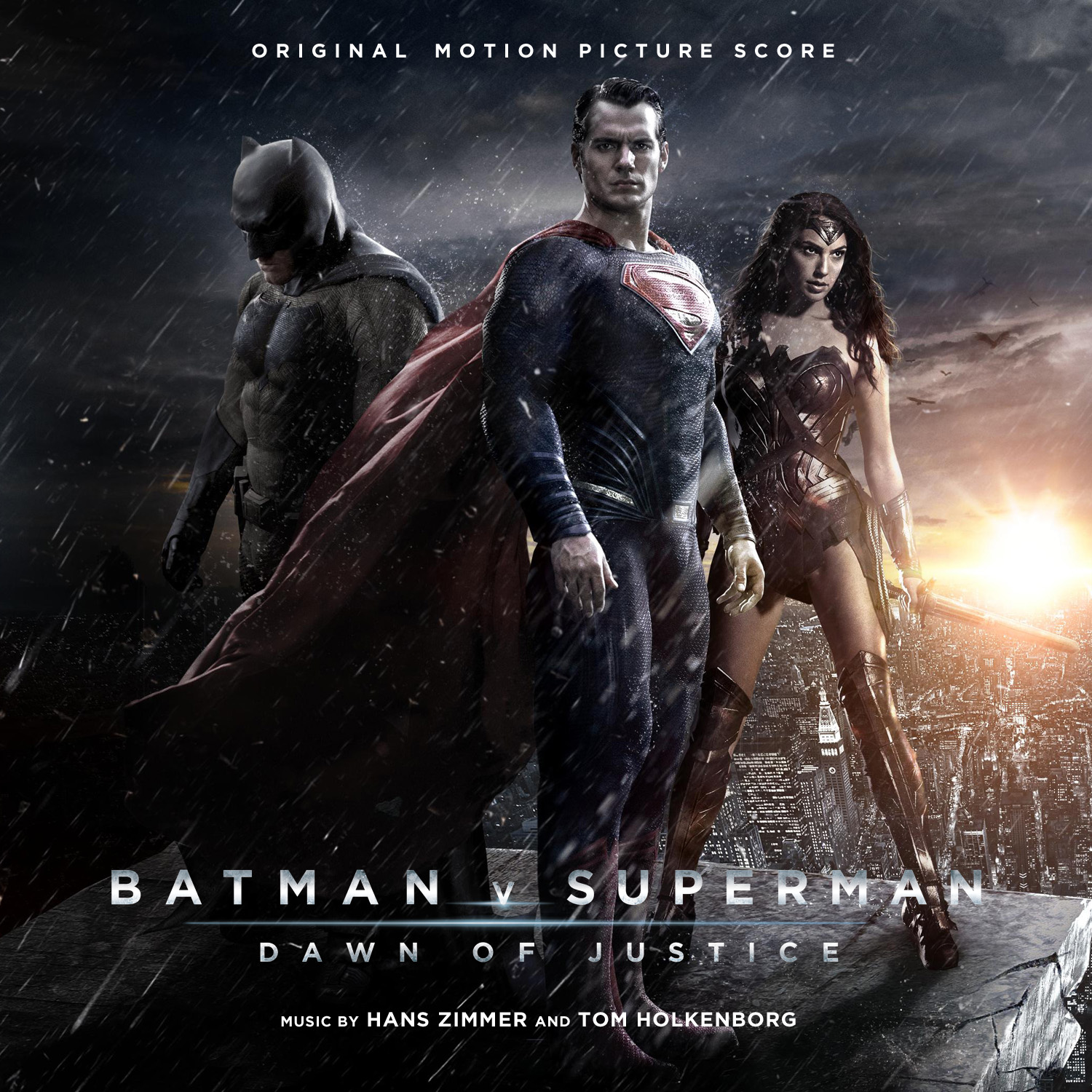 Batman V Superman “Variant 2” (AC) Hans Zimmer and Tom Holkenborg – TSD  Front Covers